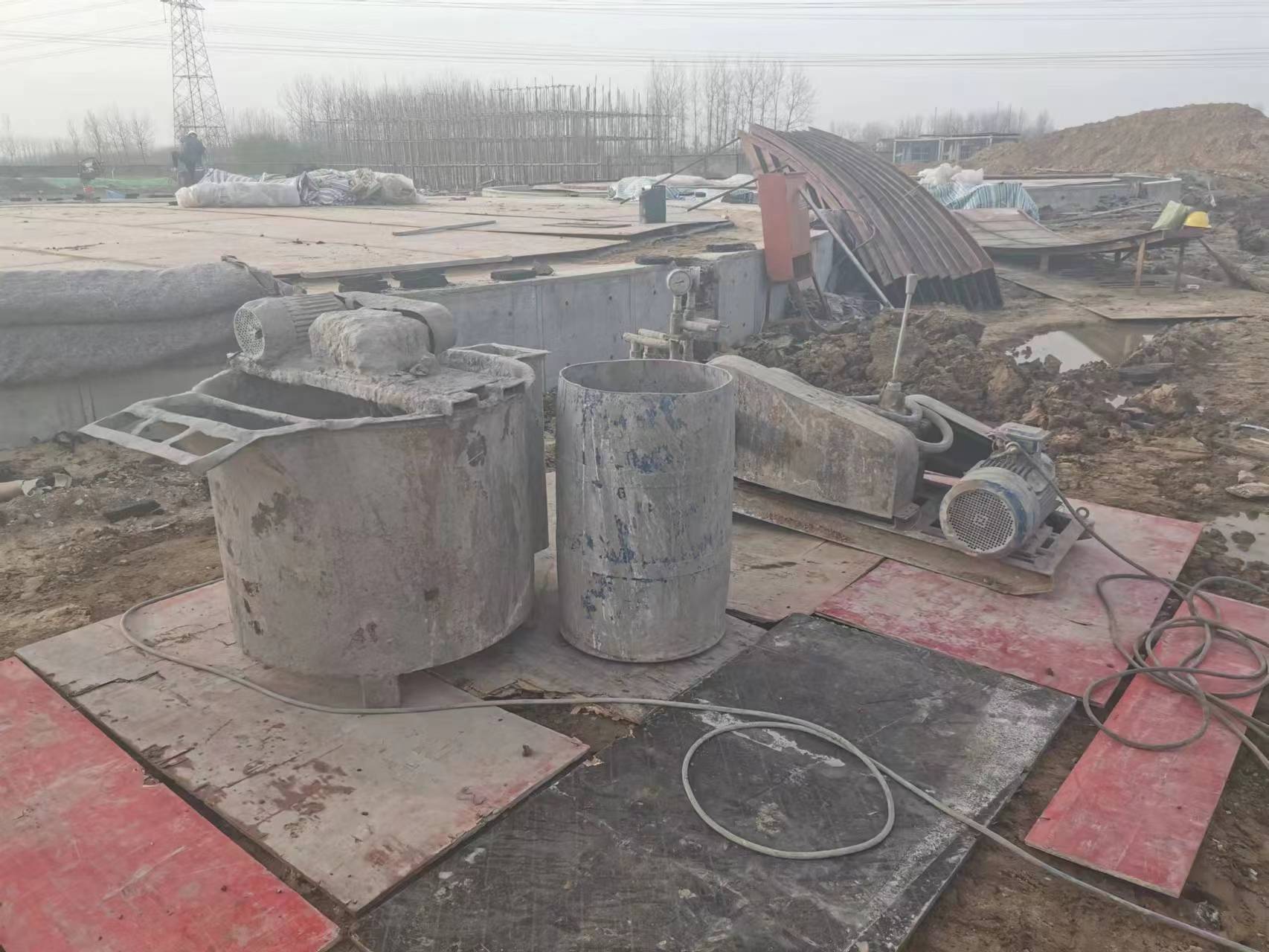 文城镇回填土注浆