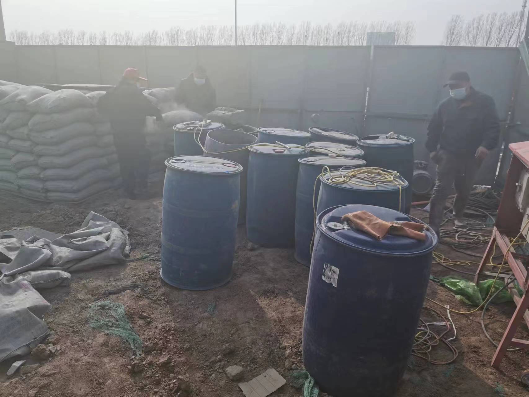 文城镇水泥注浆